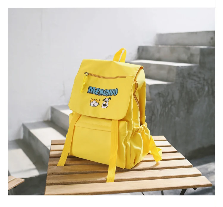 Menghuo Waterproof Nylon Women Backpacks Female Fashion Rucksack School Backpack for Girls Travel Bag Bolsas Mochilas Sac A Dos (40)