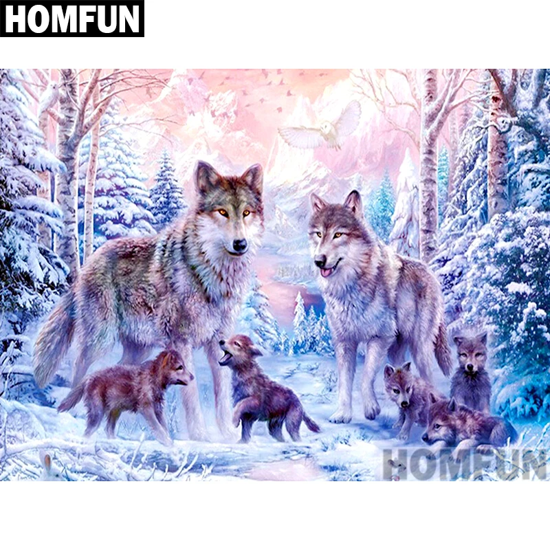 Алмазная живопись HOMFUN A00924 алмазная вышивка с полными квадратными/круглыми