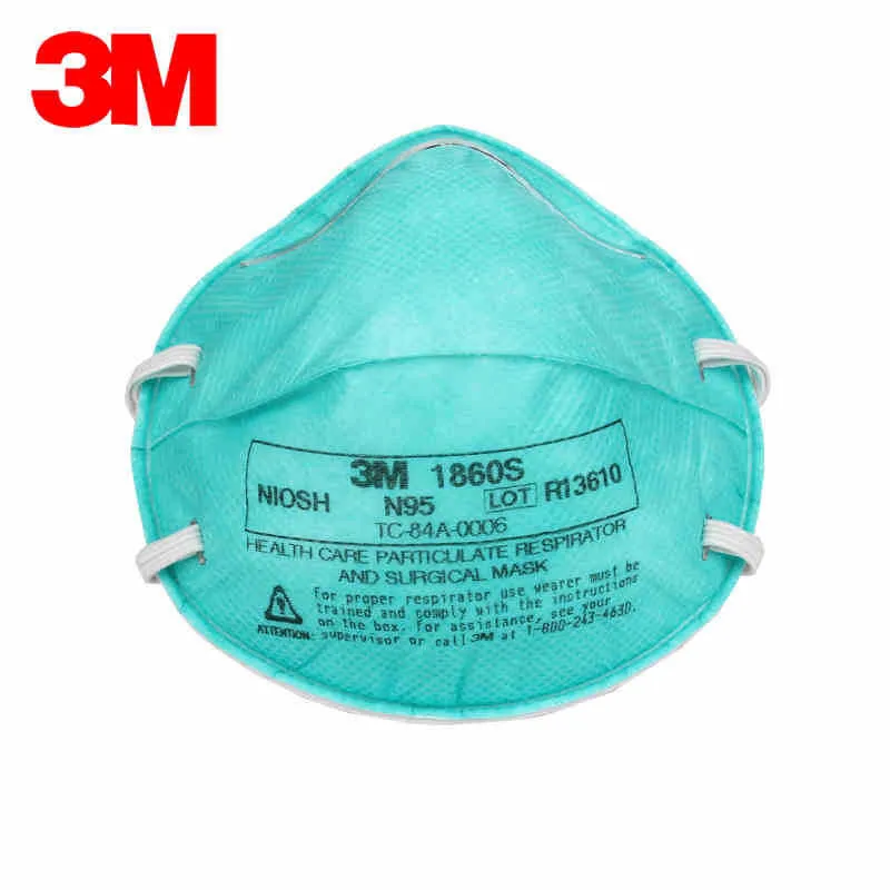 

1Pcs 3M 1860 / 1860S Masks Anti-fog Haze PM2.5 Virus Dust Dustproof Child Ms Dedicated Health Care Tools