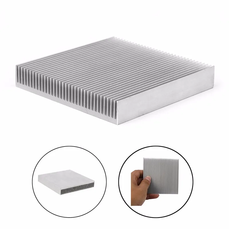 buy ANENG Aluminum Heatsink Radiator for IC LED Electronic Chipset Heat 90mm x 90mm x 15mm