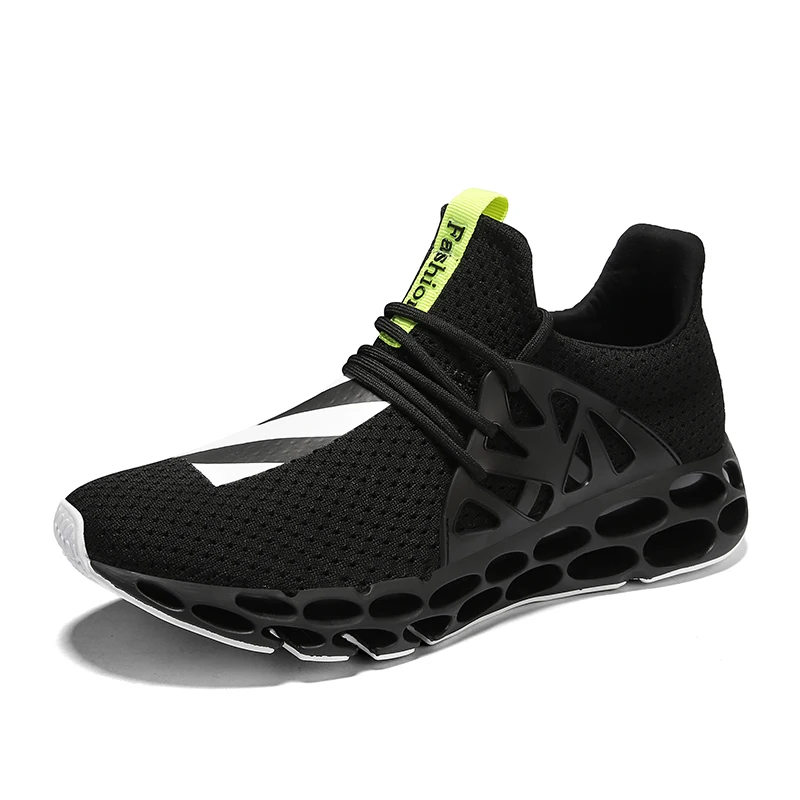 AFFINEST новые летние кроссовки для мужчин сетка дышащий для занятий спортом на улице фитнес легкие кроссовки для бега прогулочная тренировочная обувь - Цвет: SN-2083-BK