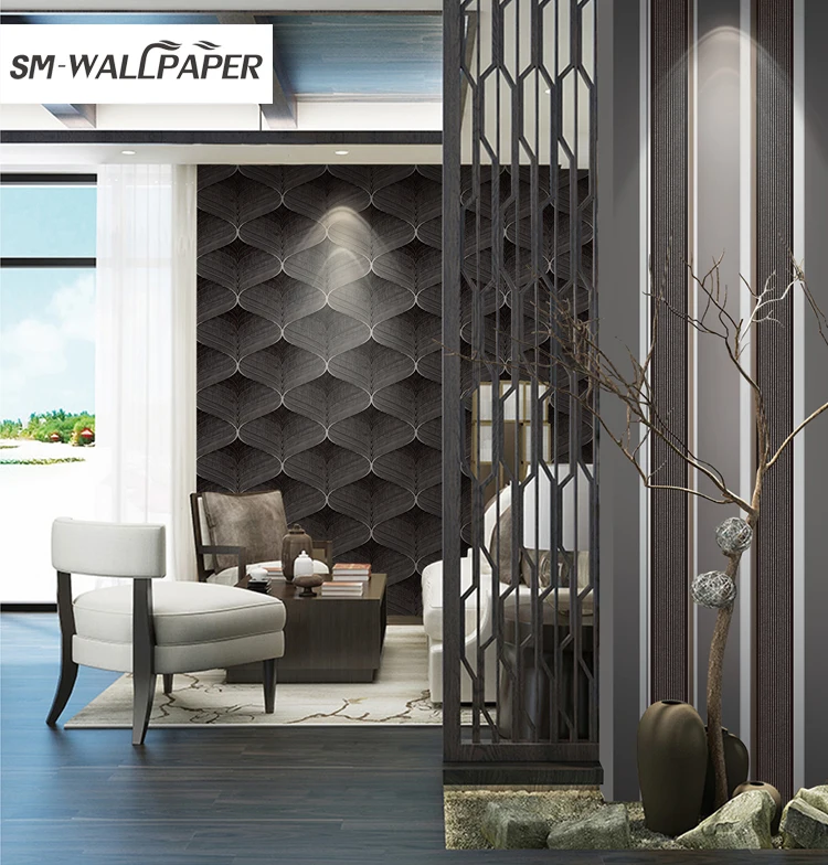 

Manufacturer Wholesale Decorative Modern PVC papel de parede 3d Wallpaper for Home Room Hotel Wall Decoration