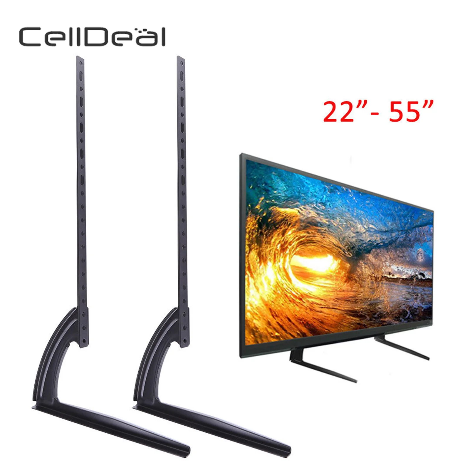 العالمي الجدول أعلى حامل تلفاز التمثال شاشة رصد الناهض 22-55 \ العالمي الجدول أعلى حامل تلفاز التمثال شاشة رصد الناهض 22-55 \