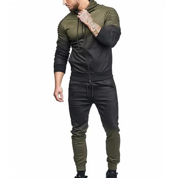 

SHUJIN Casual Streetwear Men Set Fashion 3D Print Pleated Sweatshirt Pants Suit Autumn Plus Size Jacket Trousers Tracksuit 3XL