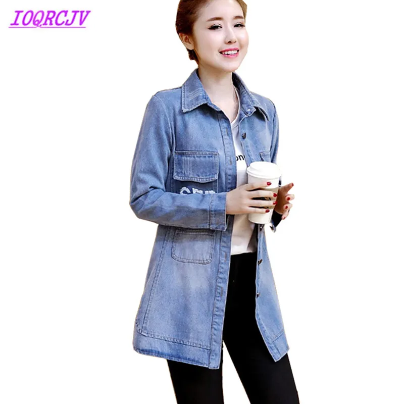 medium length denim jacket