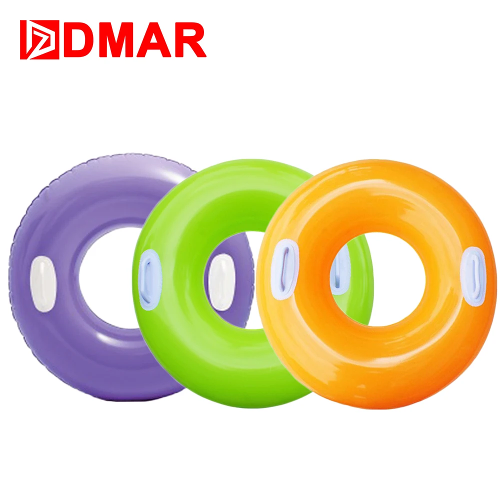 DMAR 76cm/30 inch Inflatable Swimming Ring For Adult Kids Swimming