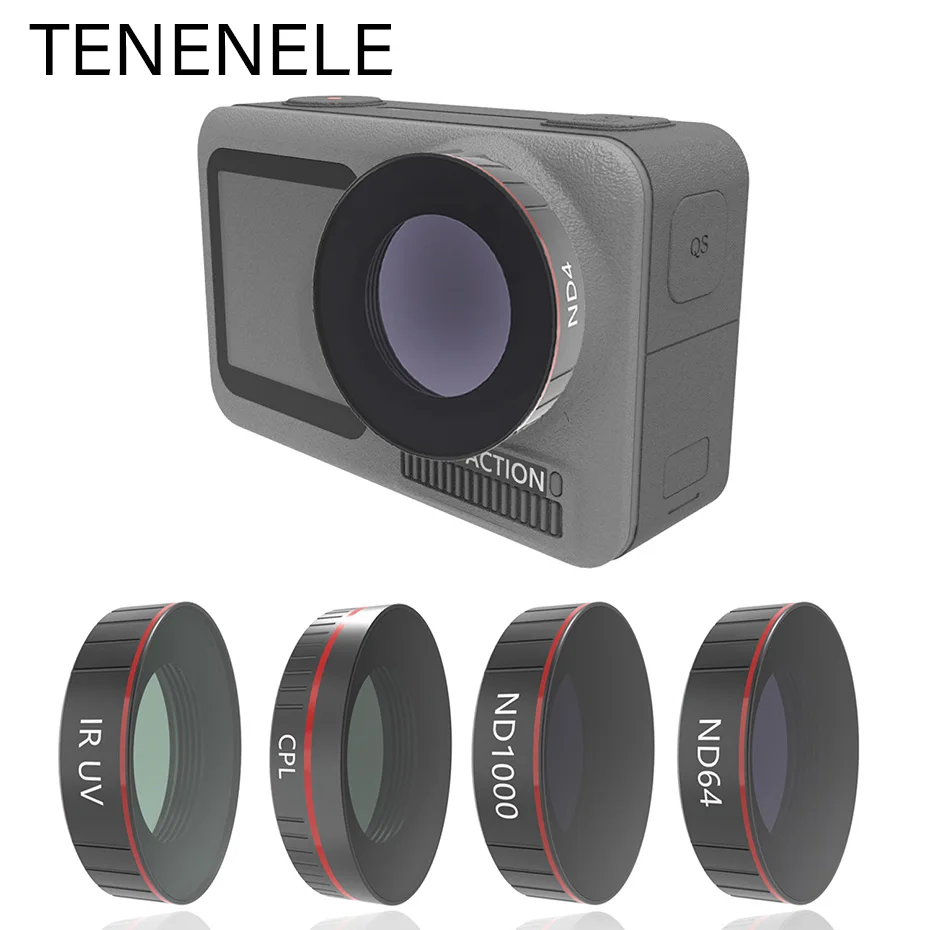 Für DJI OSMO ACTION Kamera Objektivfilter Lens Filter UV CPL ND8/16/32/64 NDPL