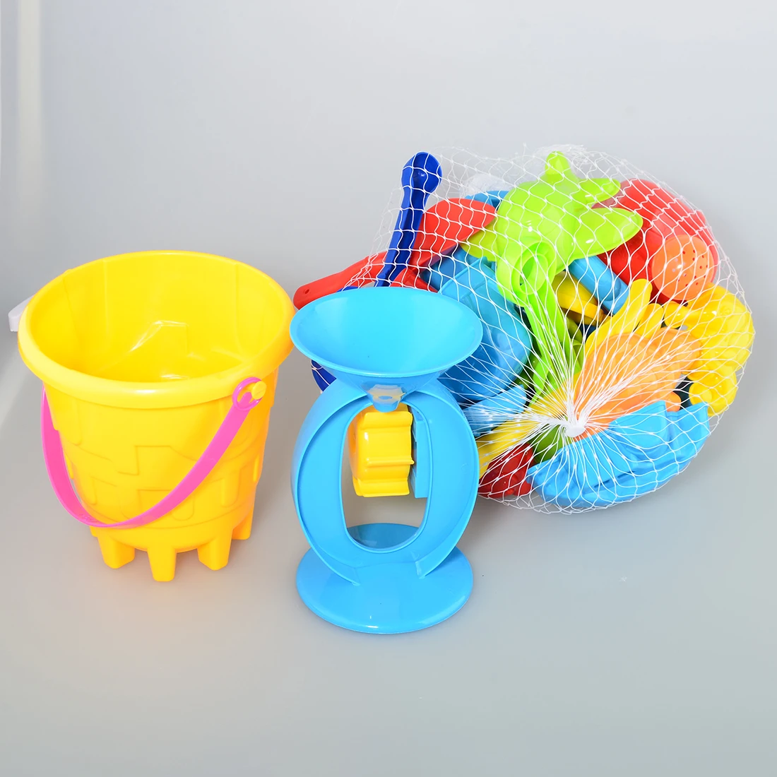25 шт. набор игрушка для пляжа набор Ковш лопаты грабли для песка колесо Лейка формы игрушки для детей