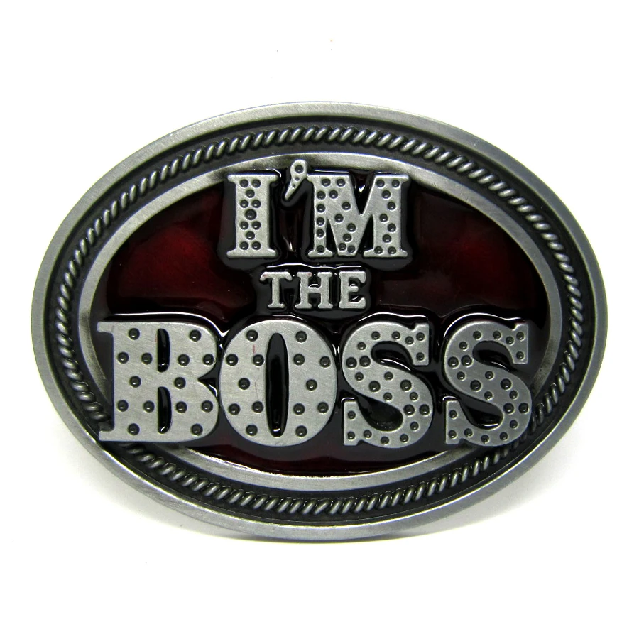 I'M The Boss Fun Funny Belt Bucklebelt bucklefunny belt