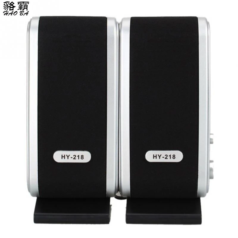 pc speakers with headphone and microphone jack