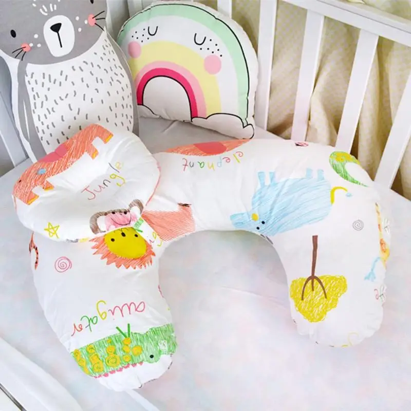 2pcs/set Baby Room Decor Pillows Adjustable Newborn Nursing Cotton Feeding Waist Cushion Maternity Baby Breastfeeding