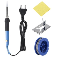 JCsolder 110V 220V 60W Electric Soldering iron 908 Adjustable Temperature Solder iron With quality soldering Iron Tips and kits