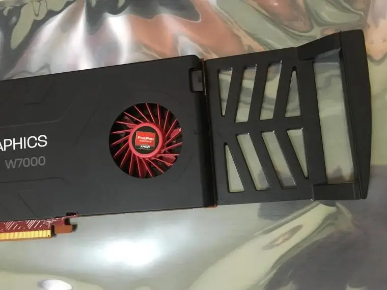 Профессиональная графическая карта FirePRO W7000 4 ГБ DDR5 для рисования 3d тиснения