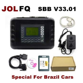 

Newly SBB Key Programmer V33.01 No Token Auto Key Programmer SBB V33.01 Immobilizer Programmer Support most brazil car program