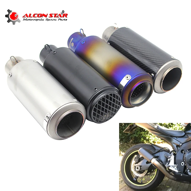 Выхлопной глушитель мотоцикла Alconstar 51 мм труба для KTM Motocross DUKE BMW S1000XR S1000RR kawasaki Z