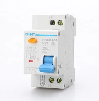 Автоматический выключатель CHINT DPNL 1P + N 16A 230V 50 HZ/60 HZ с защитой от перегрузки по току