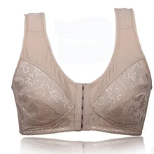 Спереди 5 пуговиц хлопковый бюстгальтер без косточек бесшовный беспроводной бюстгальтер женский сексуальный кружевной пуш-ап бюстгальтер полный B C D чашечки покрытие жилет bh C3