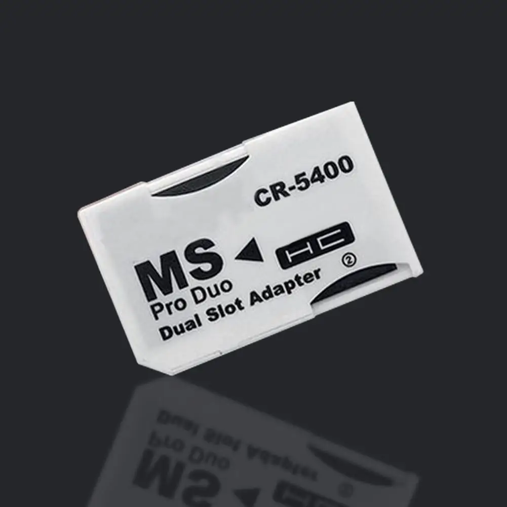 Двойной слот TF для MS Micro SD Reader Memory Stick Адаптер Produo конвертер для psp