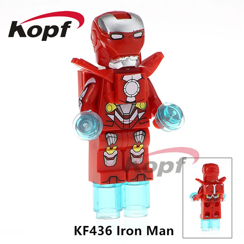 

20Pcs KF436 Super Heroes Iron Man INFINITY WAR Thanos Proxima Night Vision Building Blocks Education Bricks Dolls Toys Chidlren