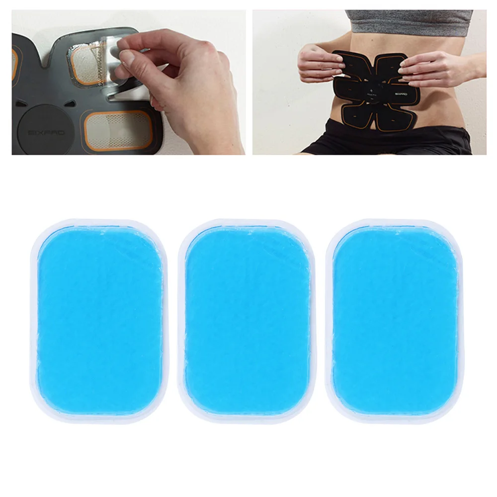 5 Packs/10 Pcs Hydrogel Abdominal Gel Stickers Fitness Abdominal Muscle
