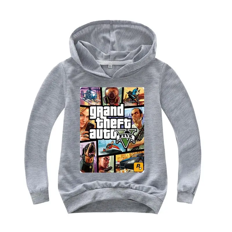 Gta/Коллекция года, детская одежда с капюшоном для детей возрастом от 2 до 14 лет верхняя одежда и пальто аристократов для девочек весенняя куртка для мальчиков, Grand Theft Auto Gta V 5 gh67