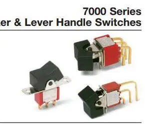 C/&K TOGGLE SWITCH 7101 Lot Of 4 Each NEW