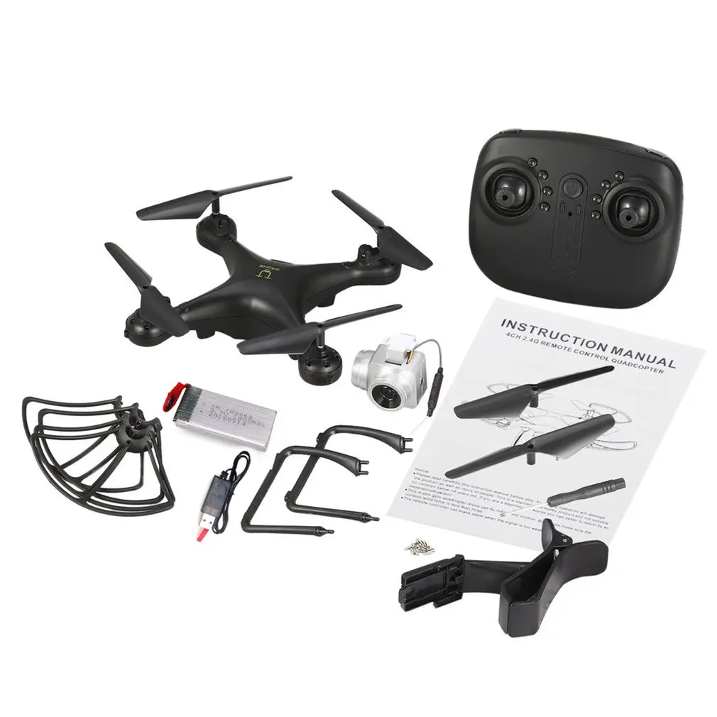 

69601 RC Drone with 720P Camera WiFi FPV 15 Minutes Flying Headless ModeDrone H/L Speed Altitude Hold One-key Return Quadcopter