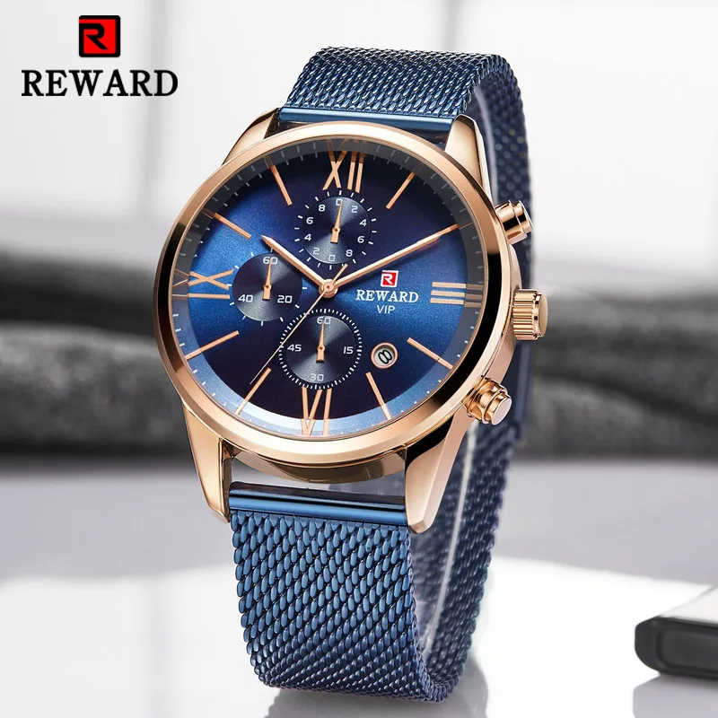 

REWARD Men Watches Luxury Famous Top Brand Men's Fashion Casual Dress Watch Military Quartz Wristwatches Birthday Anniversa Gift