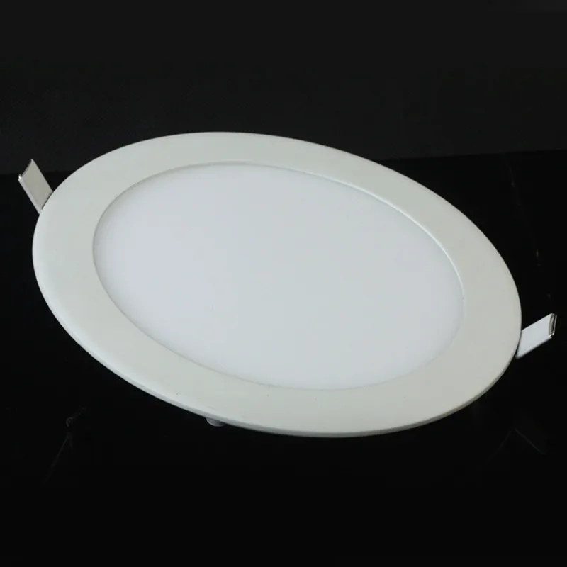 Luzes do Painel de Teto Pces Redondo Ultra Fino Smd 2835 Power Driver Branco Fresco 40 - 6 w 3 smd 2835 power driver luzes do painel de teto branco fresco