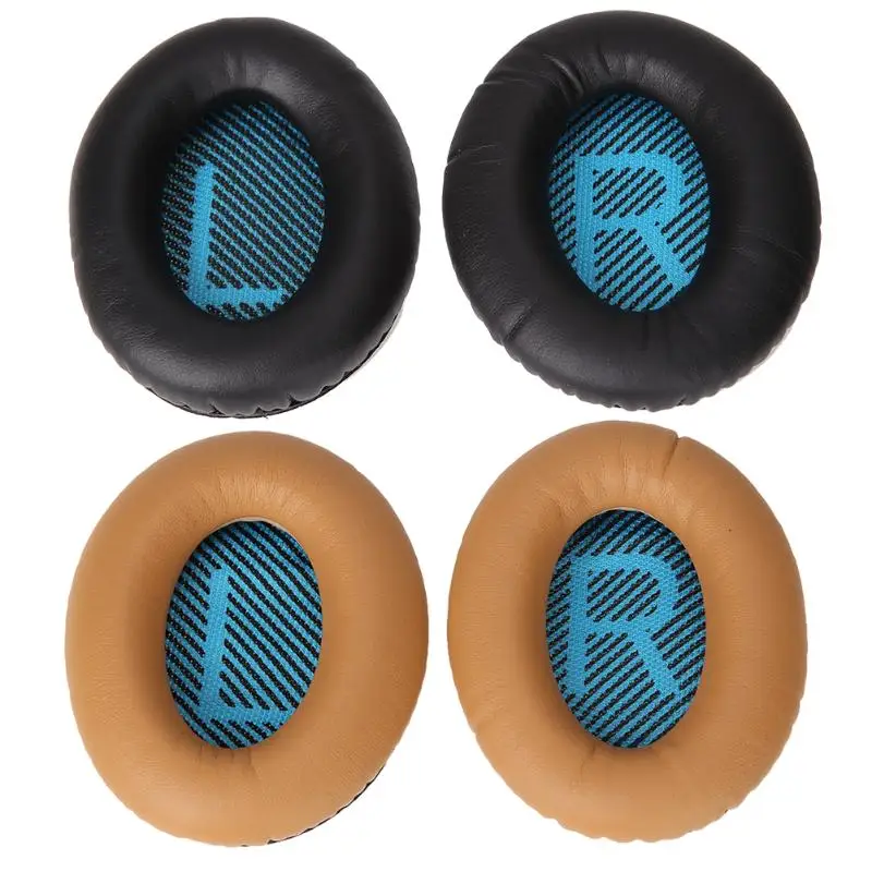 

1Pair Replacement Ear Pads for Bose Headphones Protein Leather SoundTrue Quiet Comfort Soft 2 QC25 AE2 QC2 QC15 Ear Cushions