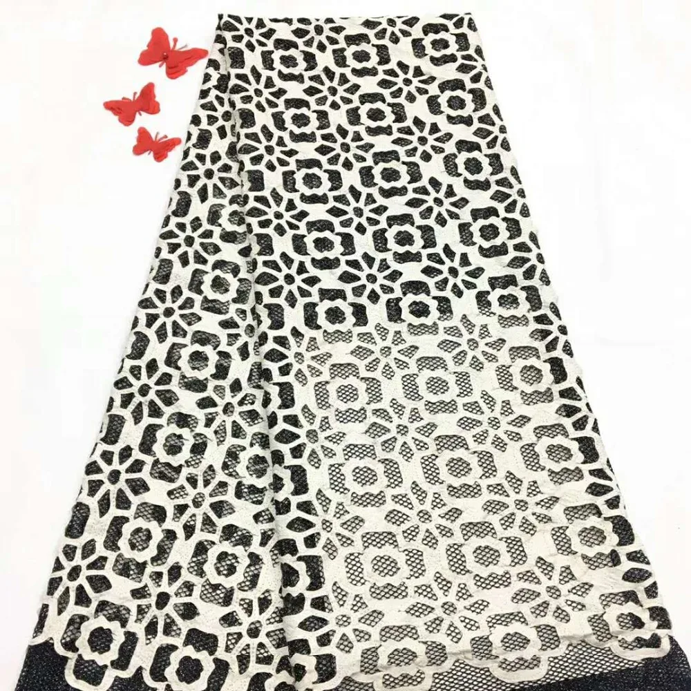 

Nigerian Lace Fabrics 2018 African Swiss Voile Lace High Quality Swiss Voile Lace In Switzerland For Wedding Dress K6566-A