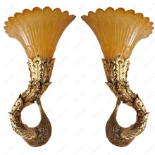 В стиле ретро; размеры 5 Вт светодиодный настенный светильник в форме феникса E27 лампы Обеденная вестибюля гостиницы