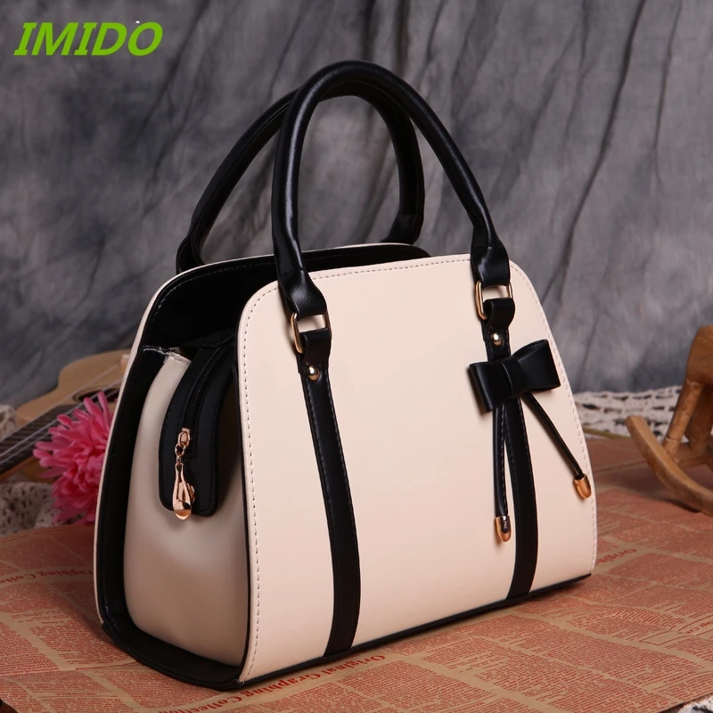 Female bag 2017 new fashion bow tie handbag ladies shoulder oblique