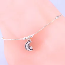 Luna Playa tobillera tobilleras Foot Joyería Tobilleras Encanto Para Su Tobillera Mujer
