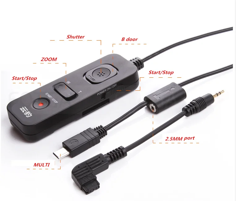 

Universale scatto remoto per a7 AX100E a7r rx10 ilce-7 telecamere come rm-vpr1