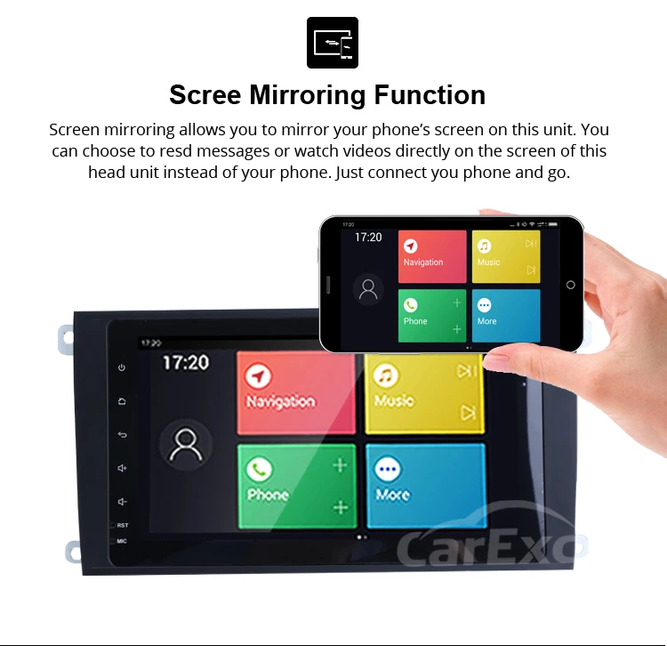 Flash Deal Android 9.0 Octa Cores Car Radio Stereo System For Porsche Cayenne 2003-2010 With Canbus Wifi GPS Navigation Radio Carplay 18