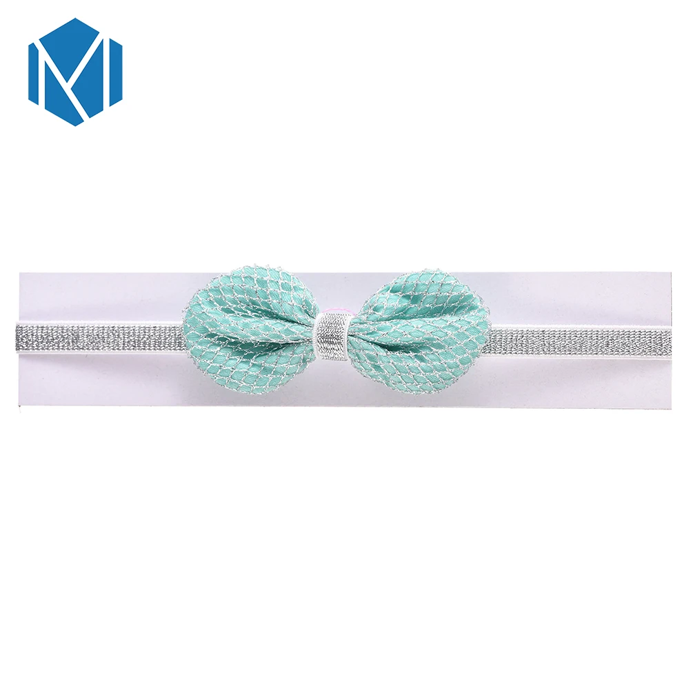 M MISM/Милая шифоновая повязка на голову с бантом для новорожденных Детские