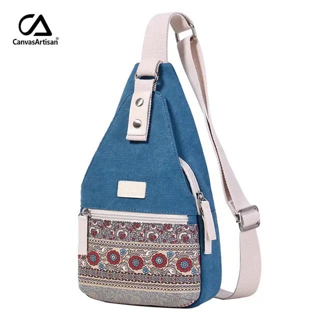 versatile canvas sling bag