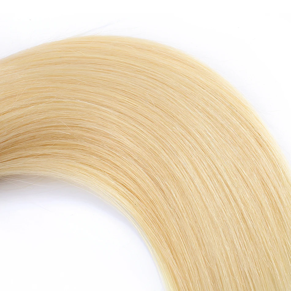 Связки волос 8-3" 613 светлые бразильские волосы 3 пучка прямые переплетенные Remy человеческие волосы уток 26 28 30 дюймов человеческие волосы пучок s