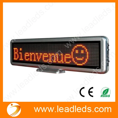 

16*96Dots Moving led Display Board Programmable LED SIGN for Car Advertising