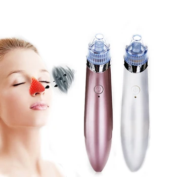 

High Quality 4 heads Blackhead Vacuum Suction Diamond Removal Acne Wrink Pore Peeling Facial Cleaning Beauty Machine skin care