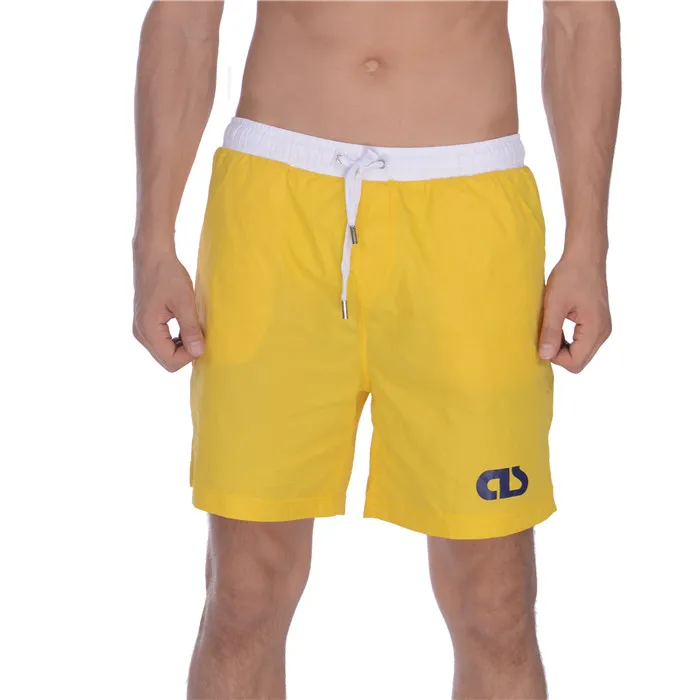 Летний купальник mayo мужские плавки для купания пляжные шорты maillot de bain badpak zwembroek heren sunga masculina плавки - Цвет: Yellow and white