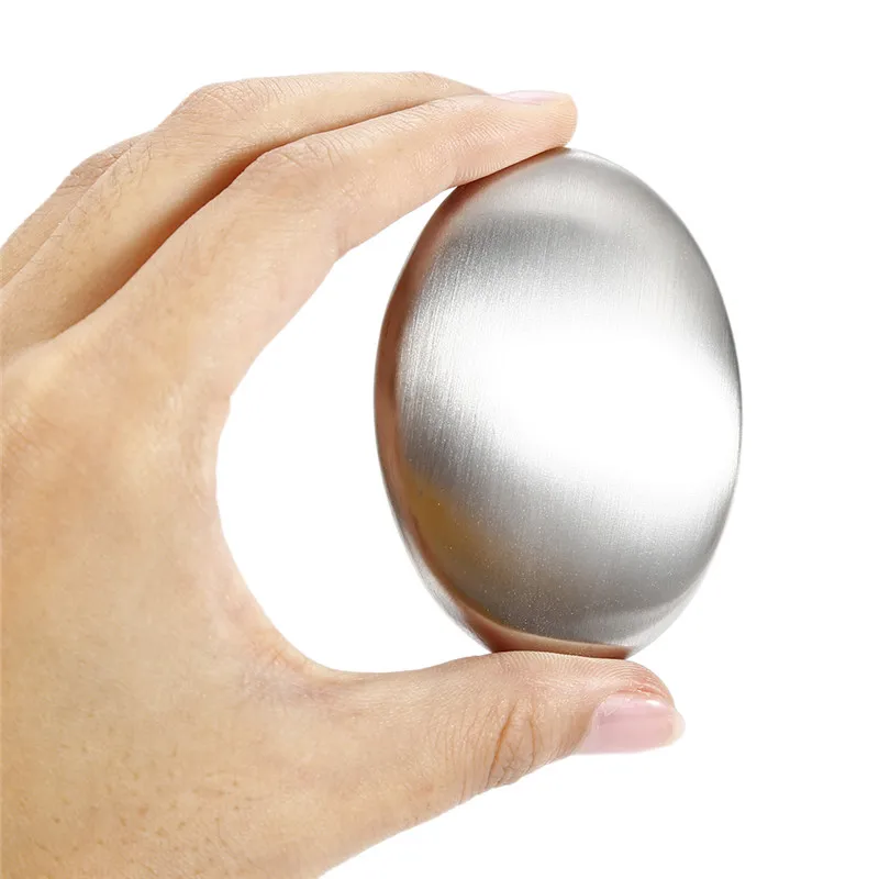 

Stainless steel deodorizing soap Garlic Fish Odor Removing Deodorize Smell From Hands Retail Magic Eliminating odor GHMY
