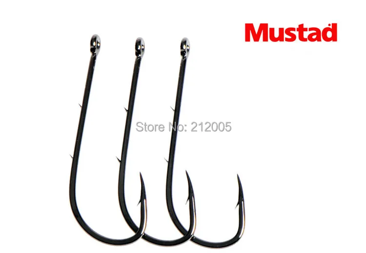 

High-quality Mustad Hook Reference No. 92647NPBLN Size 6# 4# 2# 1# 1/0# 2/0# 3/0# 4/0# BLACK HookMustad Fishing hooks
