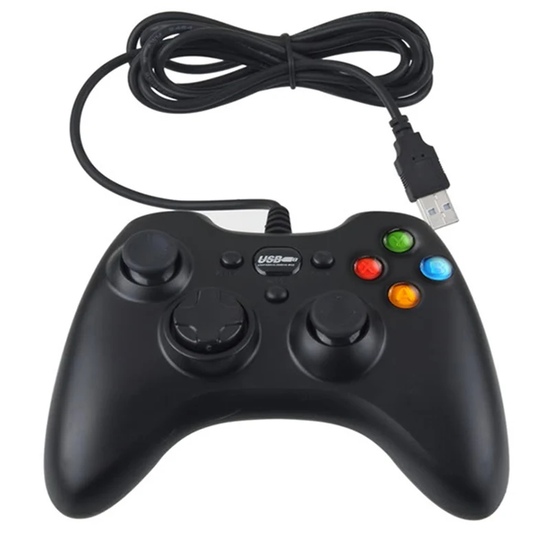 Brand New Wired USB PC Game Controller Handle double shock
