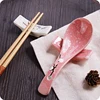 1pc Ceramic Snowflake Chopsticks Holder Japanese Kitchen Chopsticks Pillow Chopstick Rest ► Photo 3/5