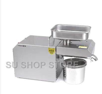 hot and cold commercial oil press machine high oil extraction rate peanut sesame oil press machine price