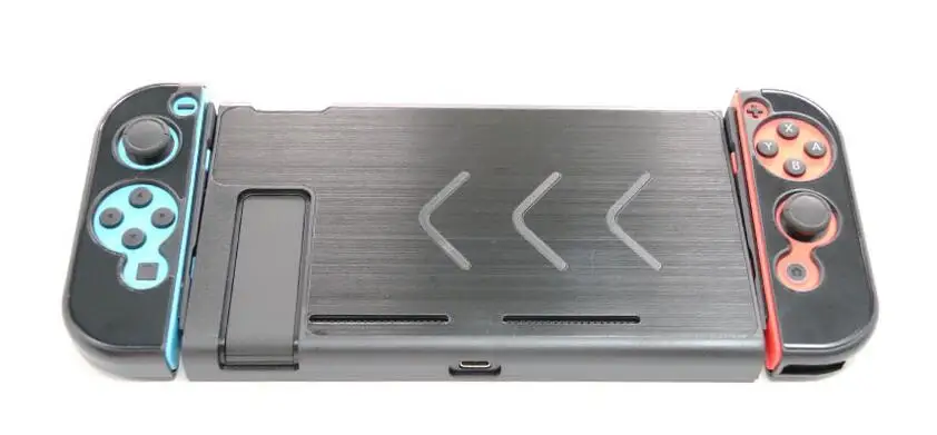 Алюминиевый металлический защитный чехол ПК против царапин жесткая Защитная крышка Корпус для переключателя NS+ Joy-Con контроллер