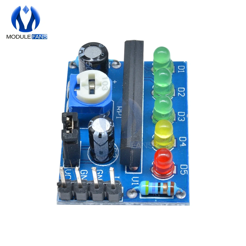 Модуль индикации уровня звука модуль мощности KA2284 3 5 В 12 в контроллер AC DC Pcb