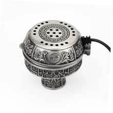 Стиль E-Shisha кальян Smokepan кальян тепловой Хранитель электронный Табак для кальяна чаша с держателем угля Narguiles Sheesha